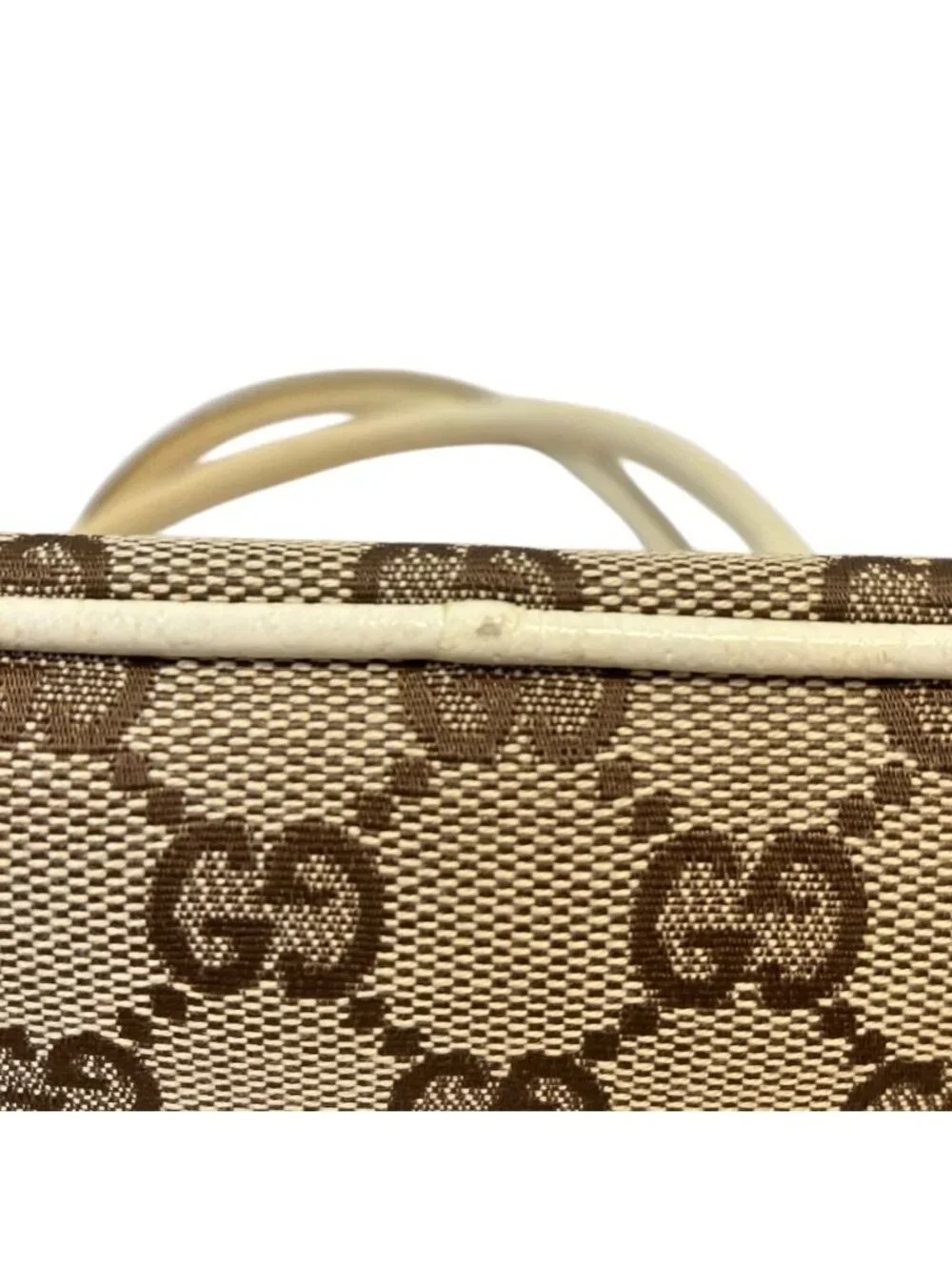 Gucci GG Canvas Tote Bag Beige